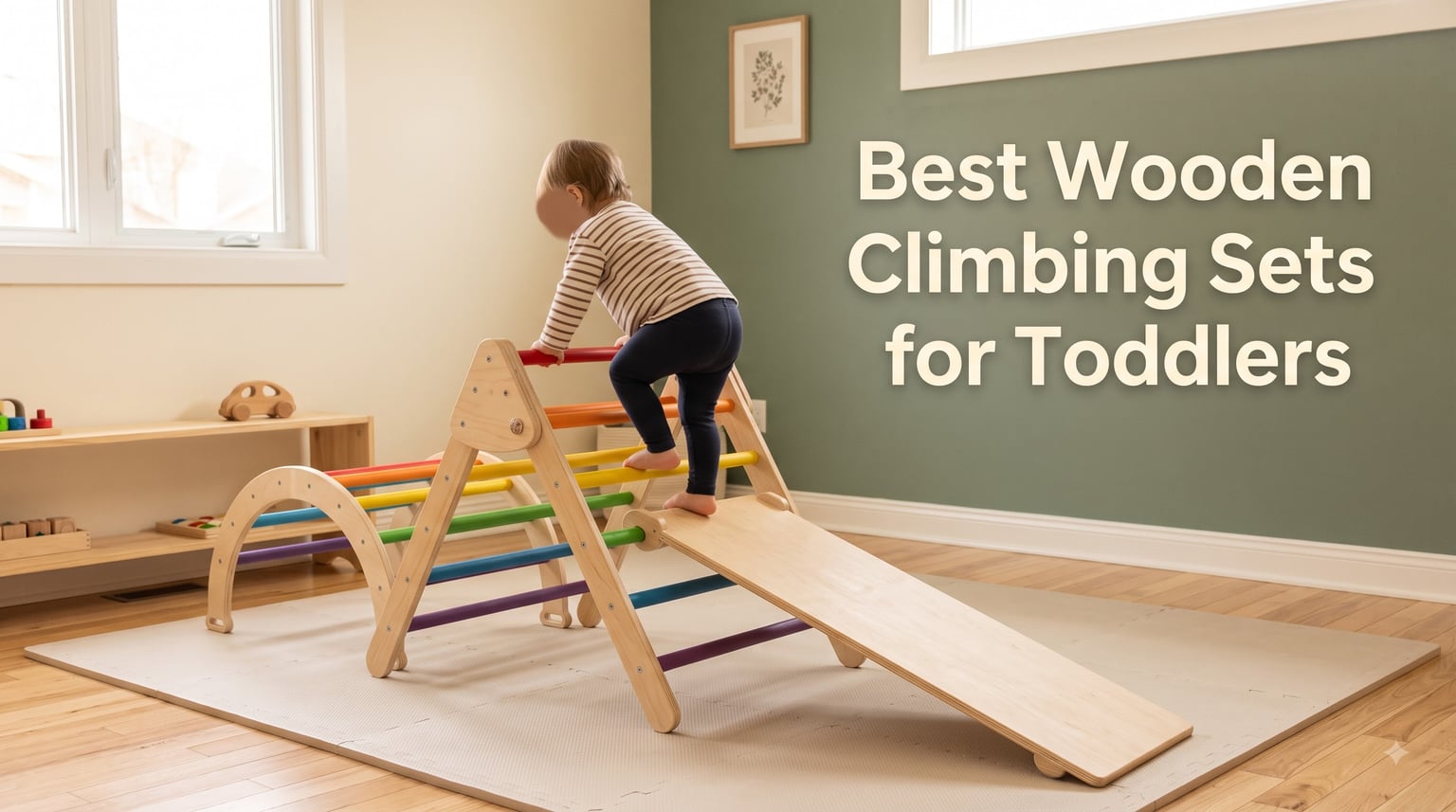 Best Wooden Climbing Sets for Toddlers