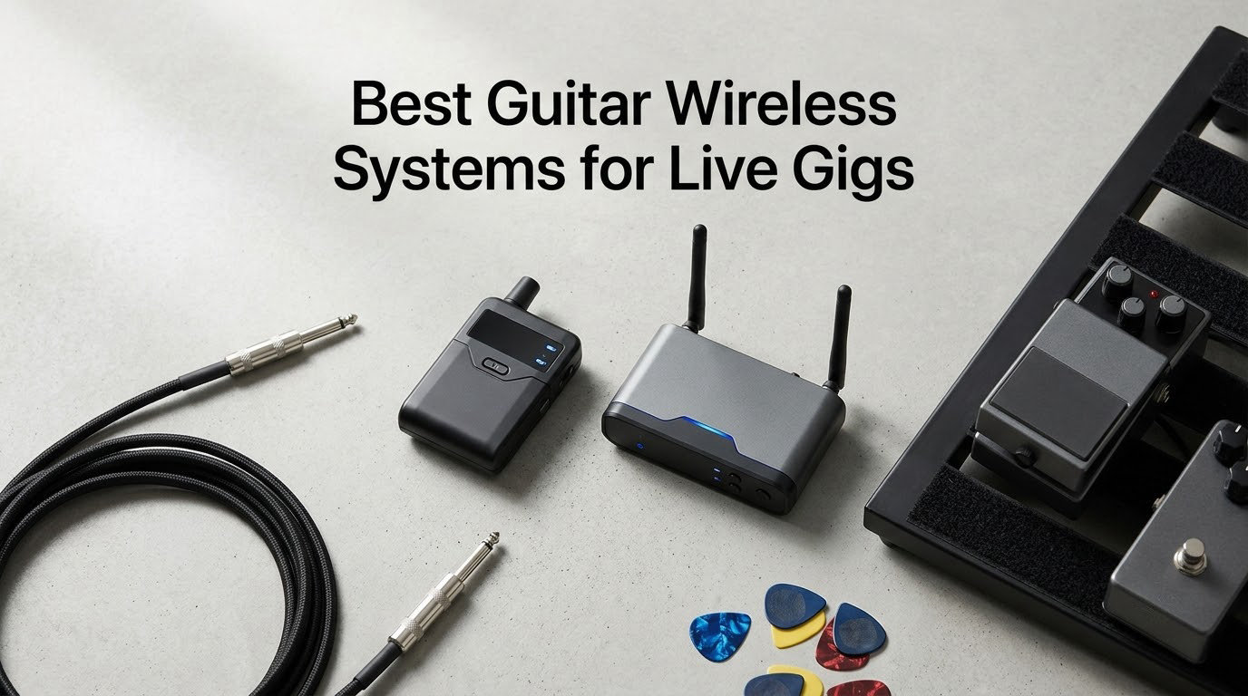 Best Guitar Wireless Systems for Live Gigs