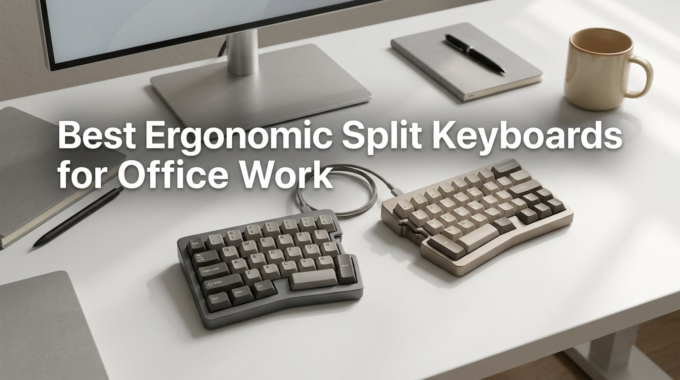 Best Ergonomic Split Keyboards for Office Work