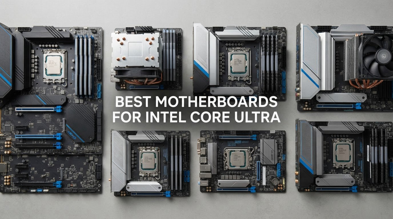 best motherboards for intel core ultra