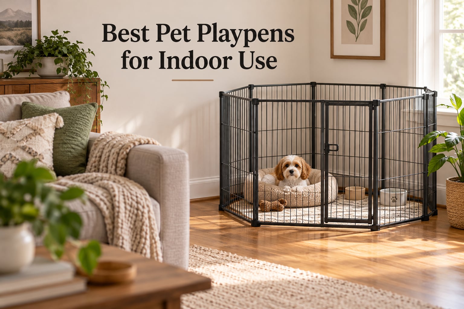 Best Pet Playpens for Indoor Use