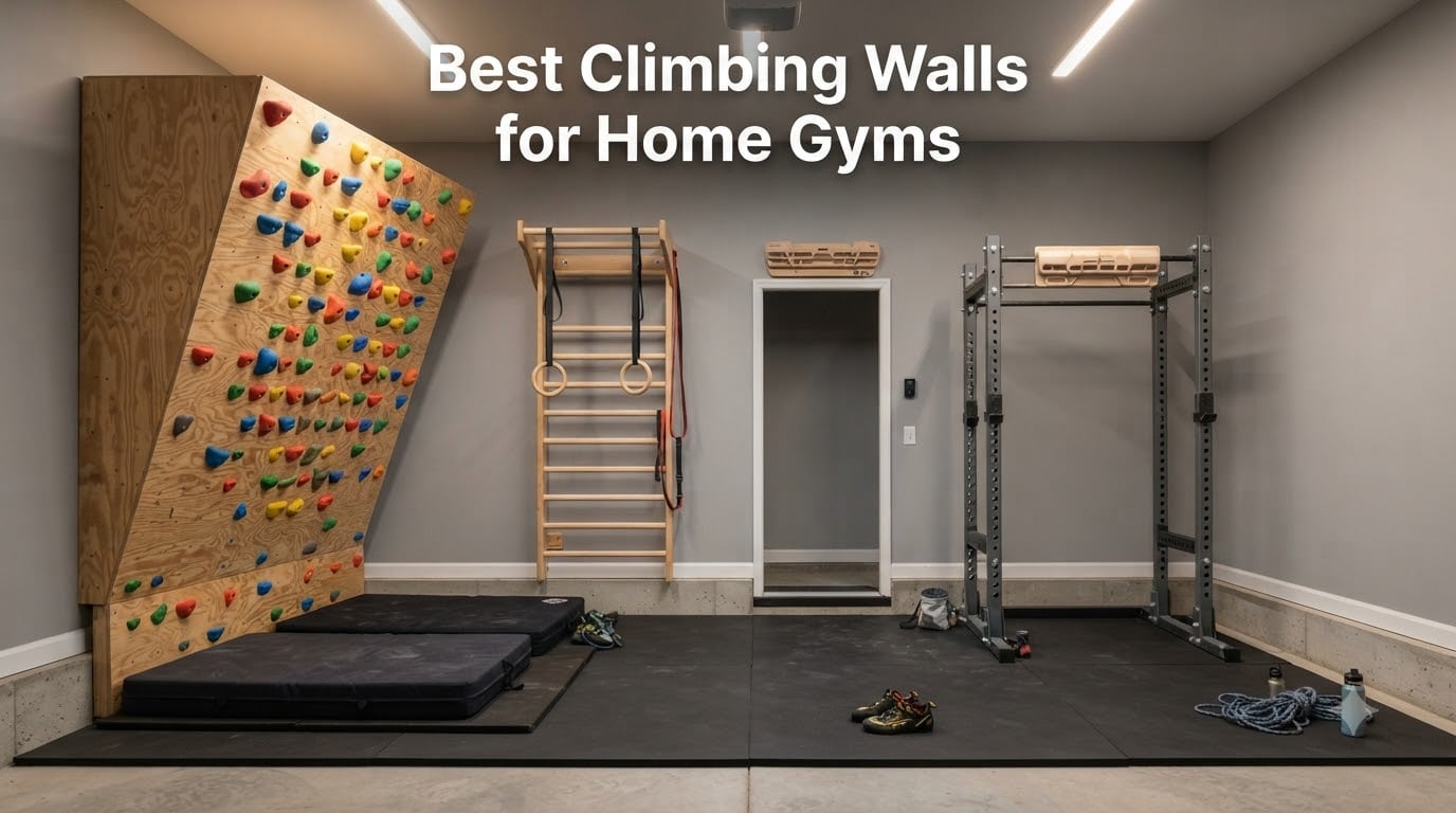 Best Climbing Walls for Home Gyms