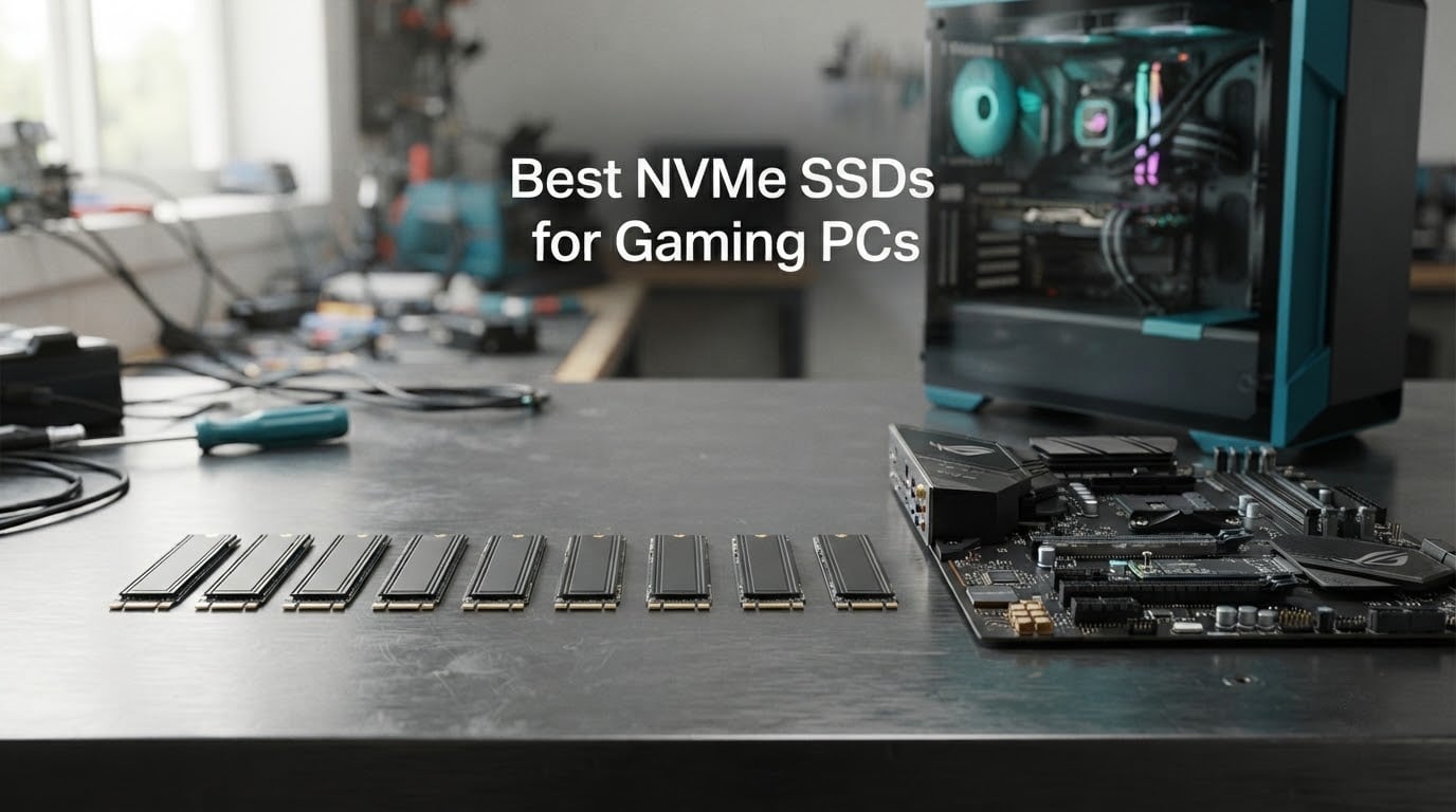 Best NVMe SSDs for Gaming PCs