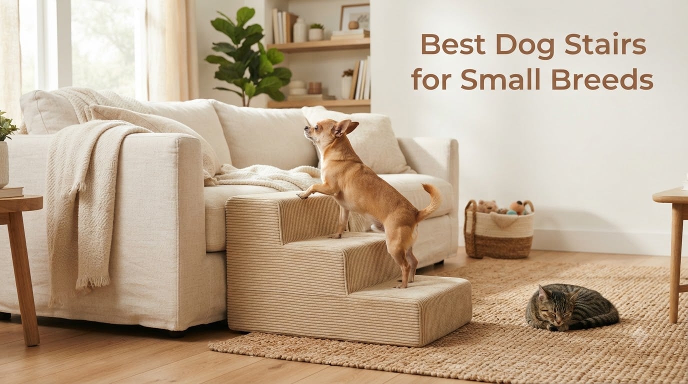 Best Dog Stairs for Small Breeds