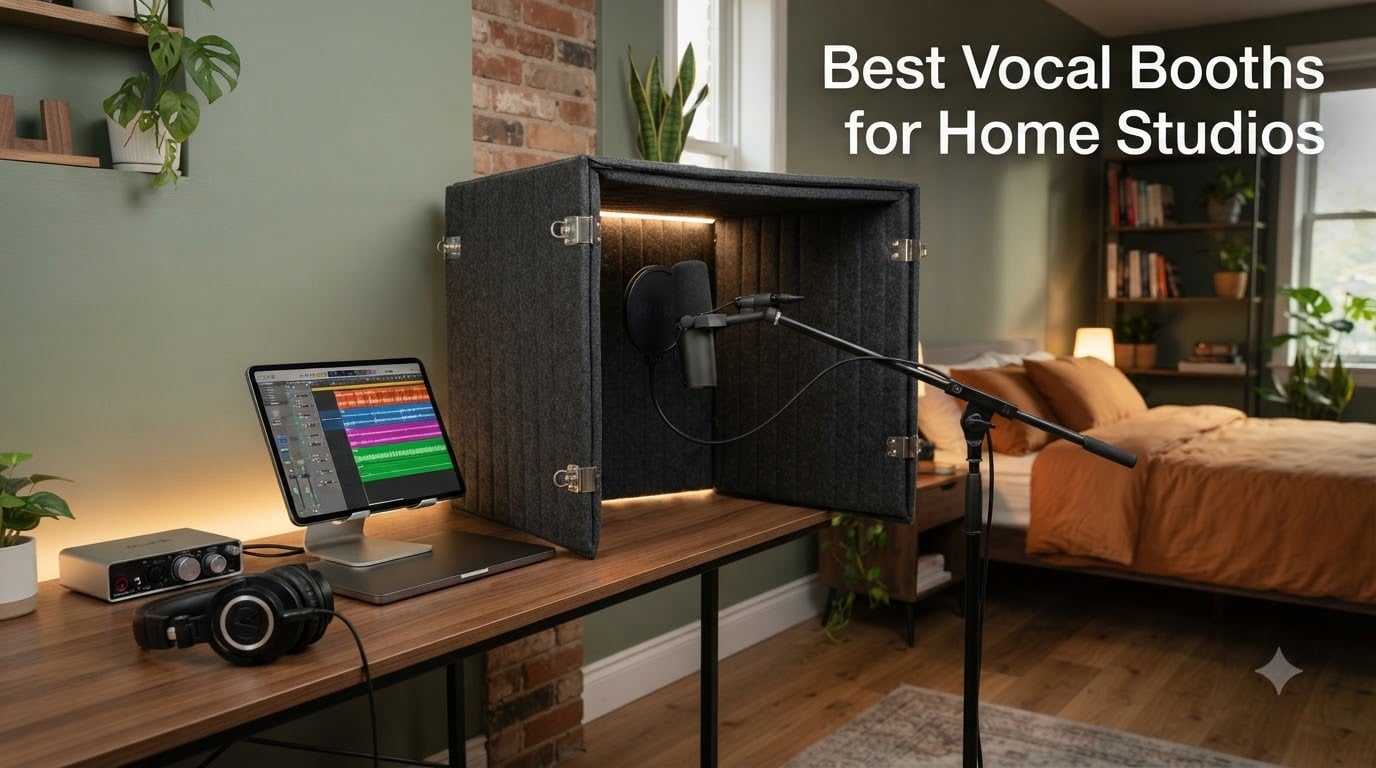 Best Vocal Booths for Home Studios