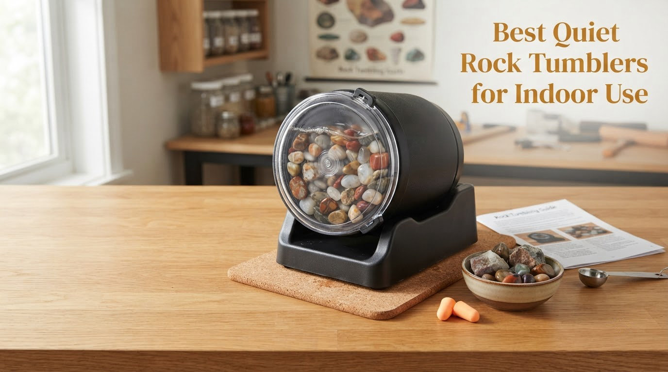 Best Quiet Rock Tumblers for Indoor Use