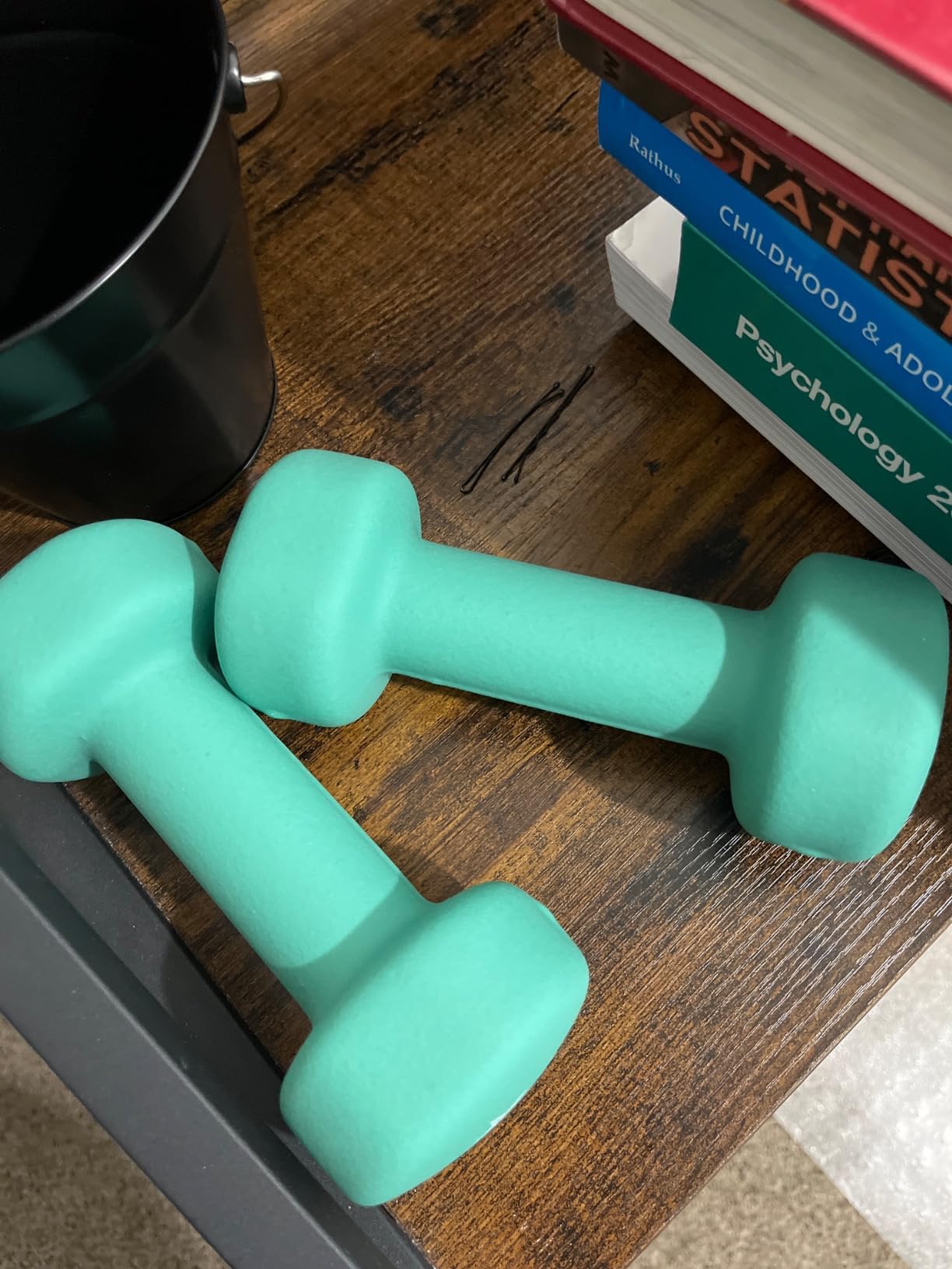 Yes4All Neoprene Dumbbells, Pairs and Sets with Rack for Home Workouts customer photo 2