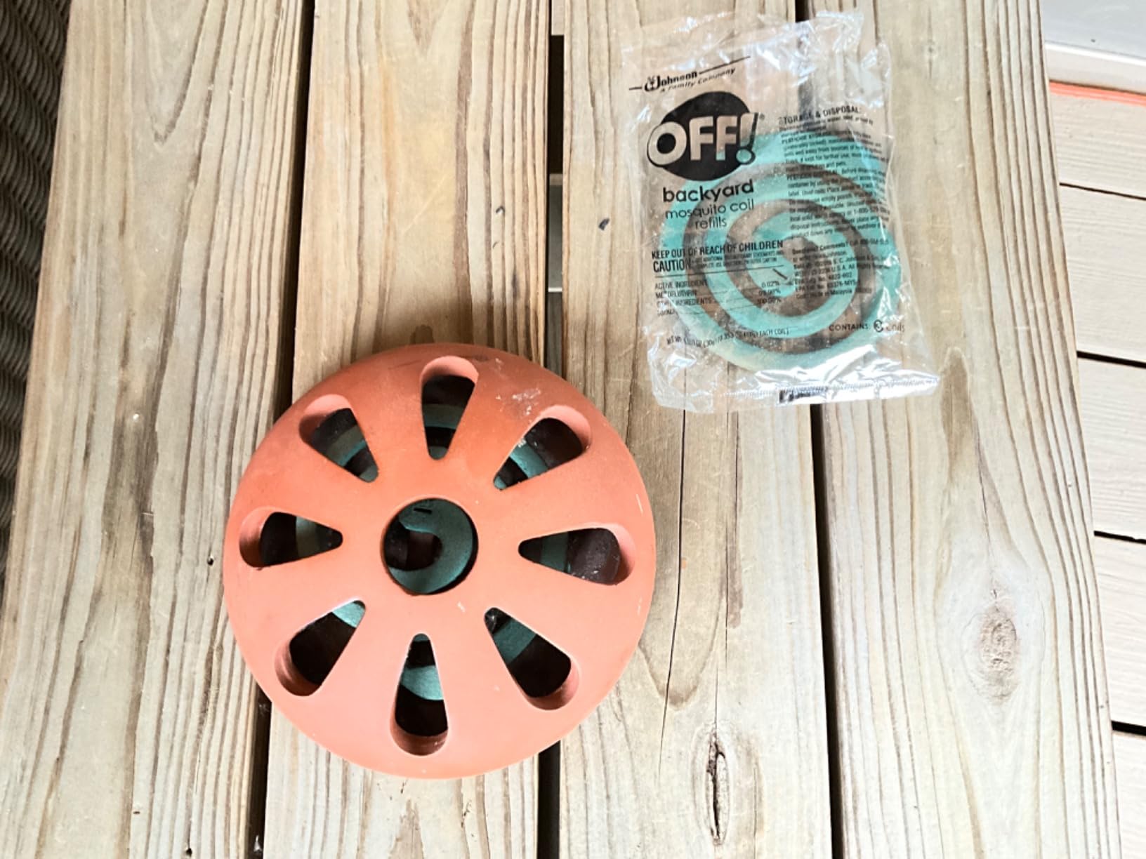 Off! Backyard Mosquito Repellent Coil Refills, Country Fresh Scent, 6 Count customer photo 1