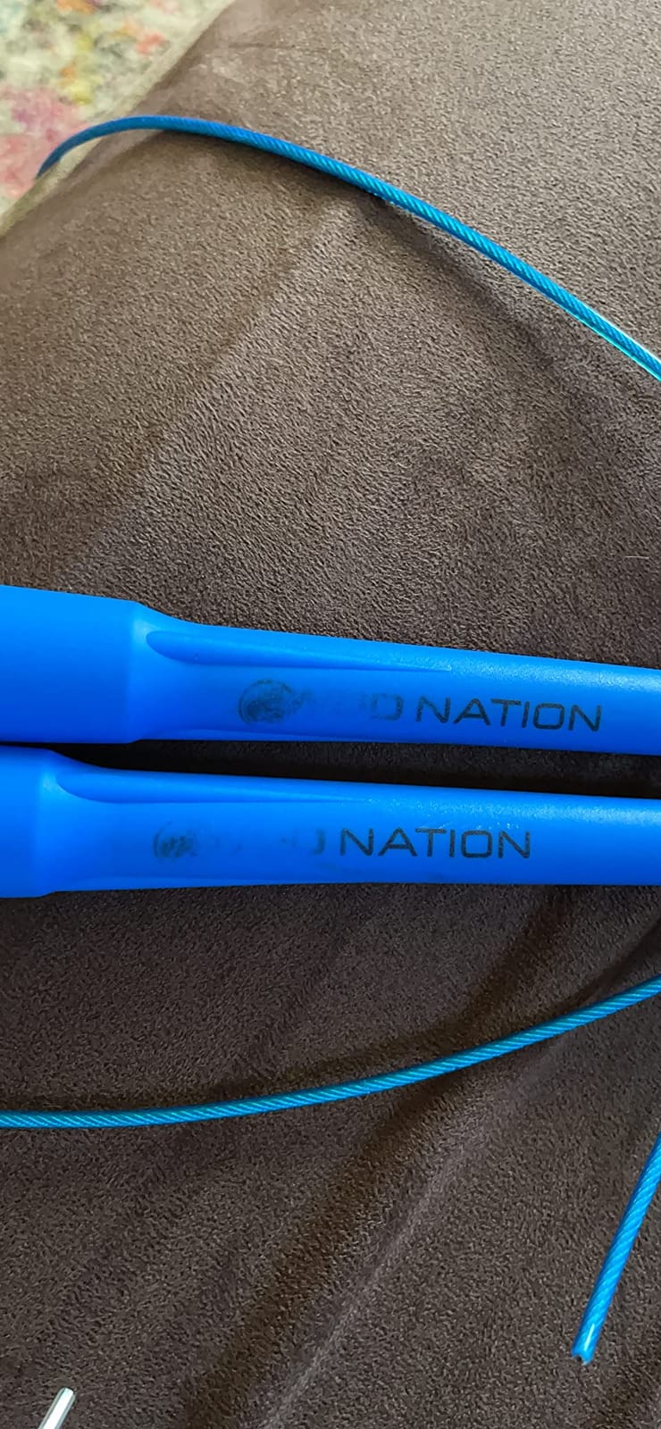 WOD Nation Adjustable Speed Jump Rope For Men, Women & Children - Blazing Fast Fitness Skipping Rope Perfect for Boxing, MMA, Endurance customer photo 1