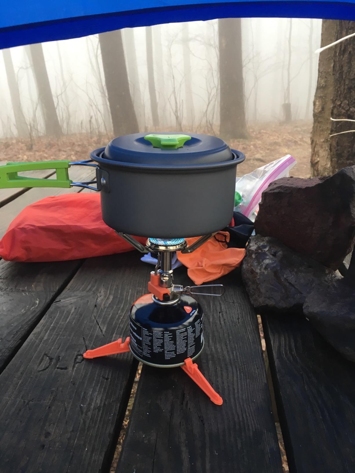 MalloMe Camping Cookware Mess Kit for Backpacking Gear – Camping Cooking Set - Camping Pots and Pans Set - Backpacking Stove/Portable Stove Compatible - Camp Kitchen Equipment Accessories Pot customer photo 2