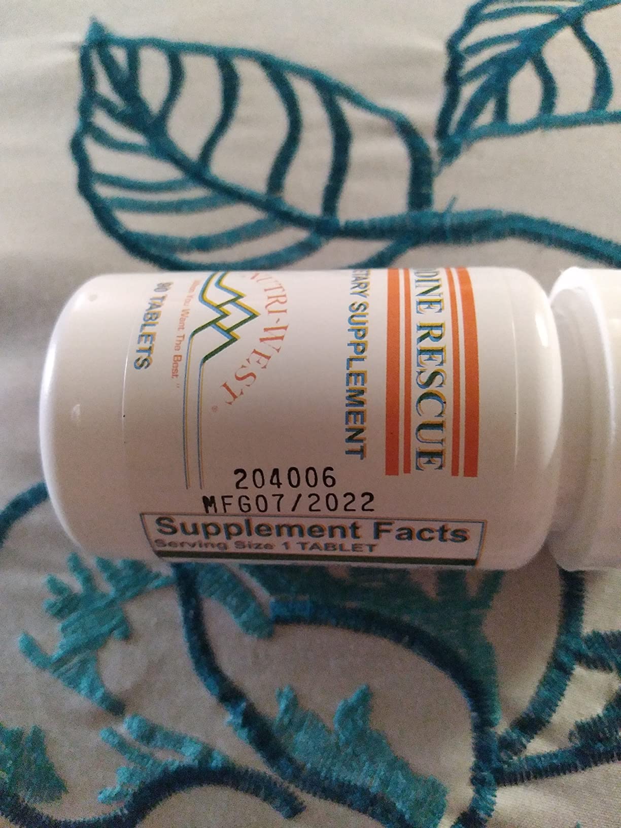 Iodine Rescue 90 Tablets by Nutri West by Nutri-West customer photo 1