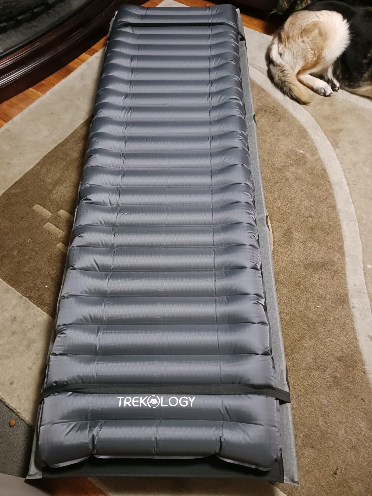 TREKOLOGY Ultralight Backpacking Sleeping Pad, Inflatable Camping Mat customer photo 2