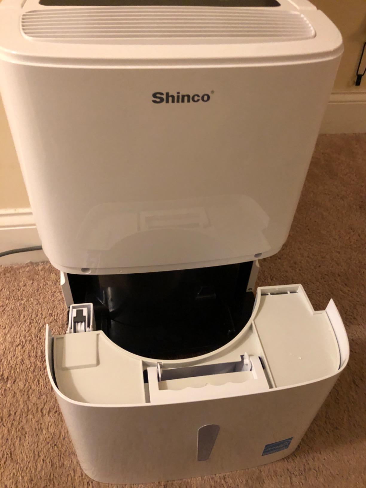 Shinco 6,000 Sq.Ft Energy Star Dehumidifier with WIFI, Ideal for Large Rooms and Home Basements, Efficient Moisture Removal with Adjustable Humidity Control, 1.32 Gallons Water Tank customer photo 2