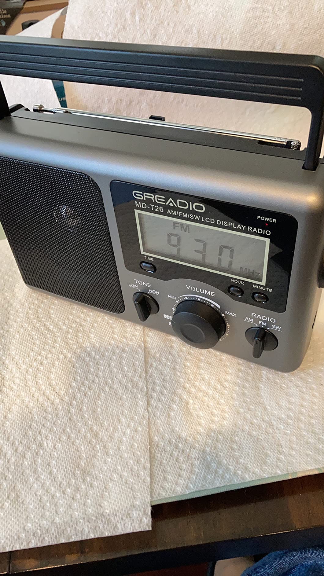 Greadio Portable Shortwave Radio, Radios Portable AM FM Transistor Radio customer photo 1