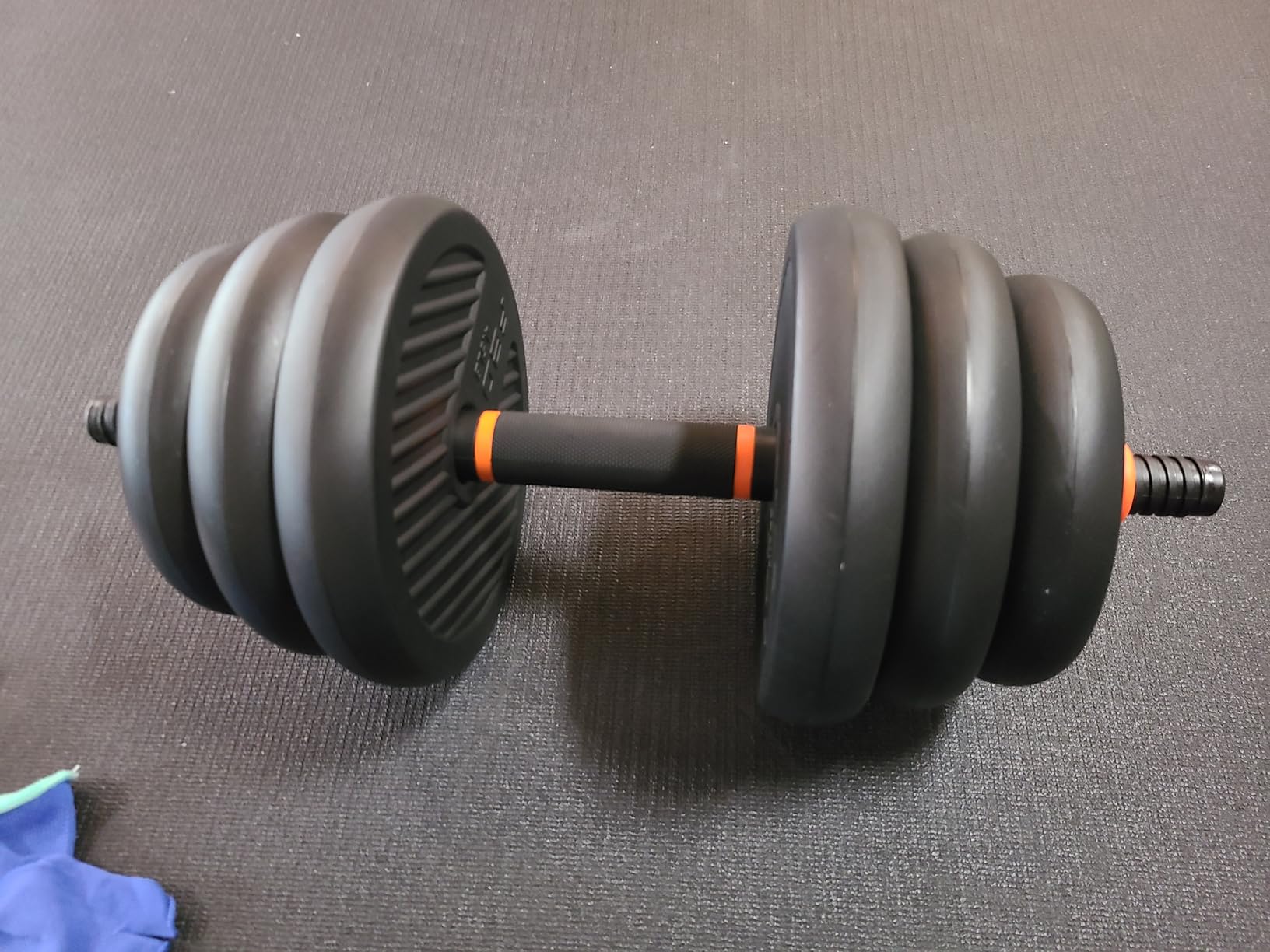 FEIERDUN DS2 Adjustable Dumbbells, 20/30/40/45/70/90lbs Free Weight Set with Connector, 5 in1 Dumbbells Set Used as Barbell, Kettlebells, Push up Stand, Weight Plate, Fitness Exercises for Home Gym Suitable Men/Women customer photo 2