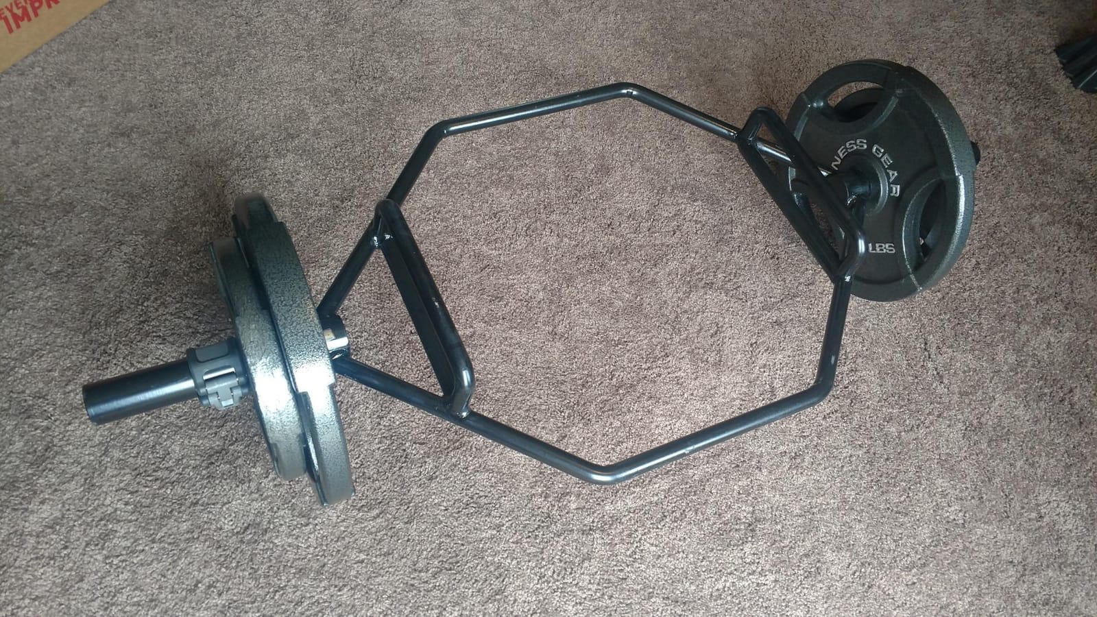 CAP Olympic Trap Bar | Heavy-Duty Hex Shrug & Deadlift Weight Bar customer photo 1