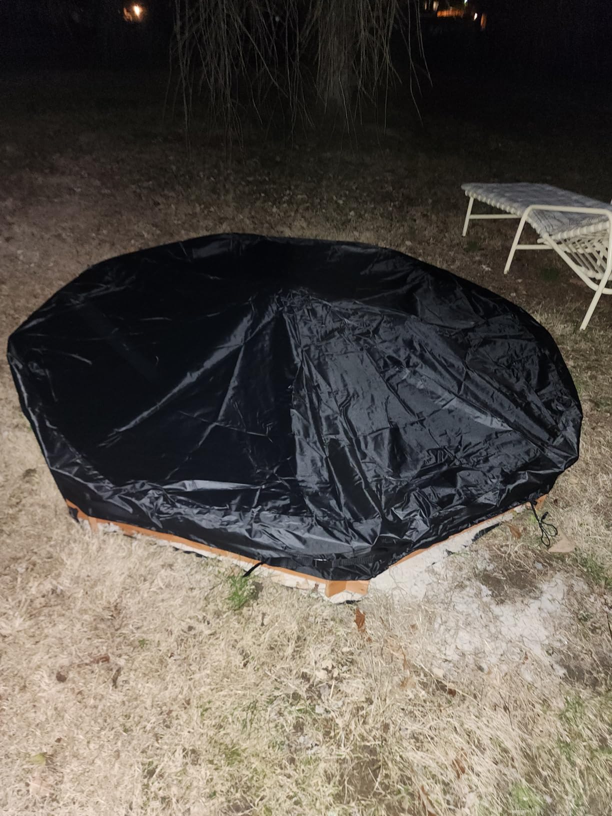 SIRUITON Octagon Sandbox Cover, 500D Oxford with Four Reflective Handles customer photo 2
