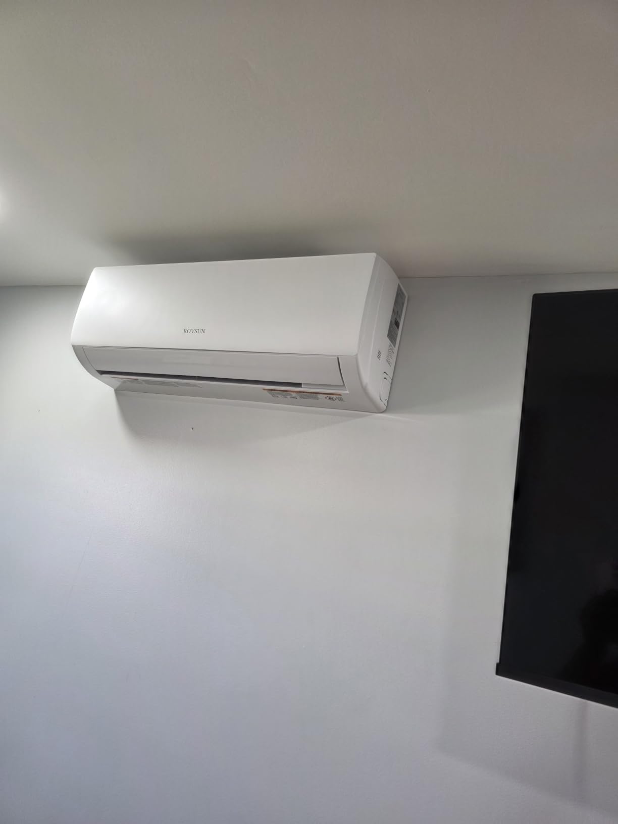 ROVSUN 2 Zone 20000 BTU (12K/12K) Mini Split AC/Heating System, 23 SEER2 Dual Zone Ductless Wall Mounted Air Conditioner with Pre-Charged Condenser, Heat Pump & 25Ft Line Set, 208-230V customer photo 2