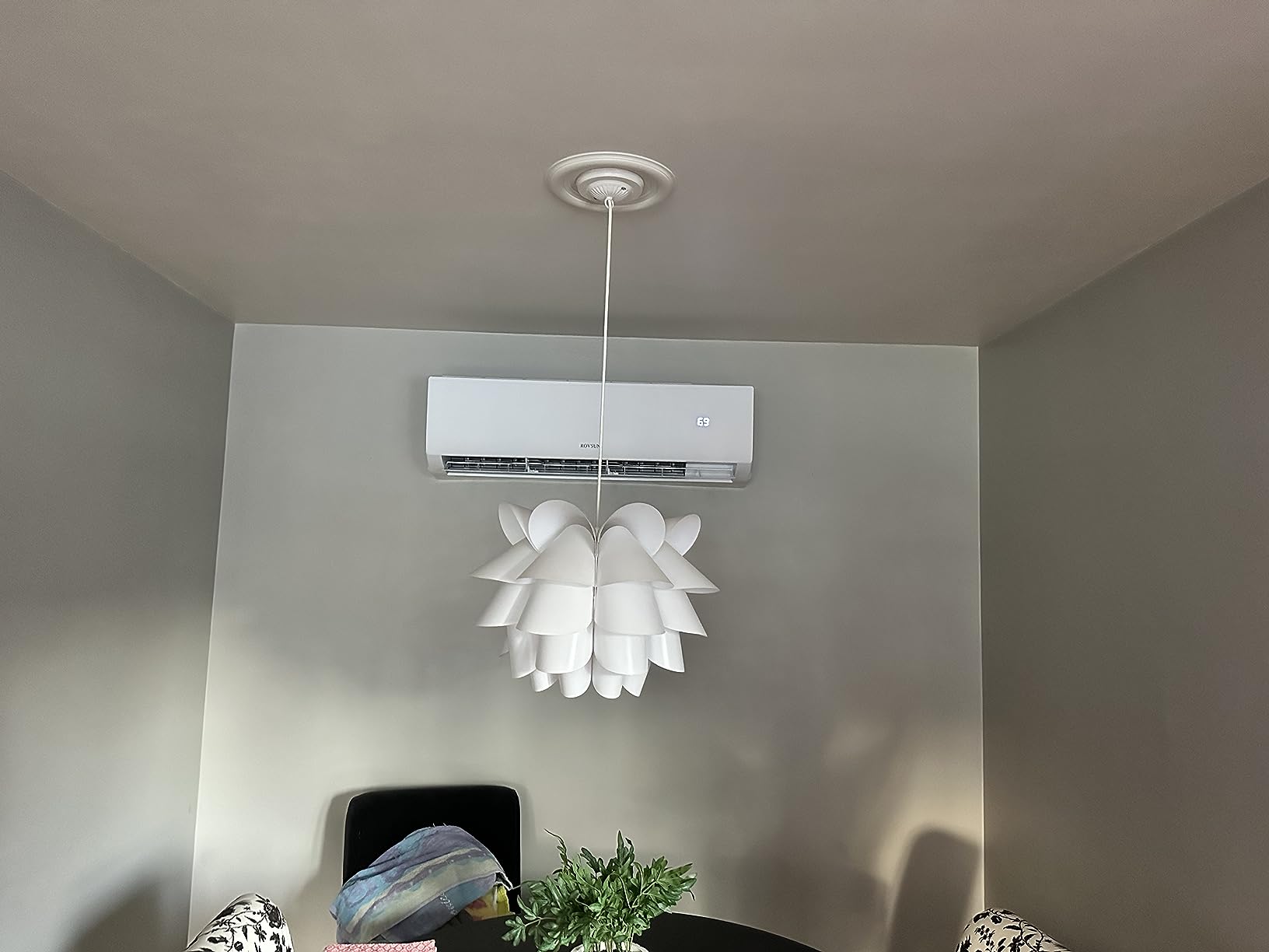 ROVSUN 28000 BTU Tri Zone WIFI Mini Split AC/Heating System, 20 SEER2 3 Zone (9K/9K/12K) BTU Ductless Split Air Conditioner with Pre-Charged Condenser, Heat Pump & 25Ft Line Set, 208-230V customer photo 1