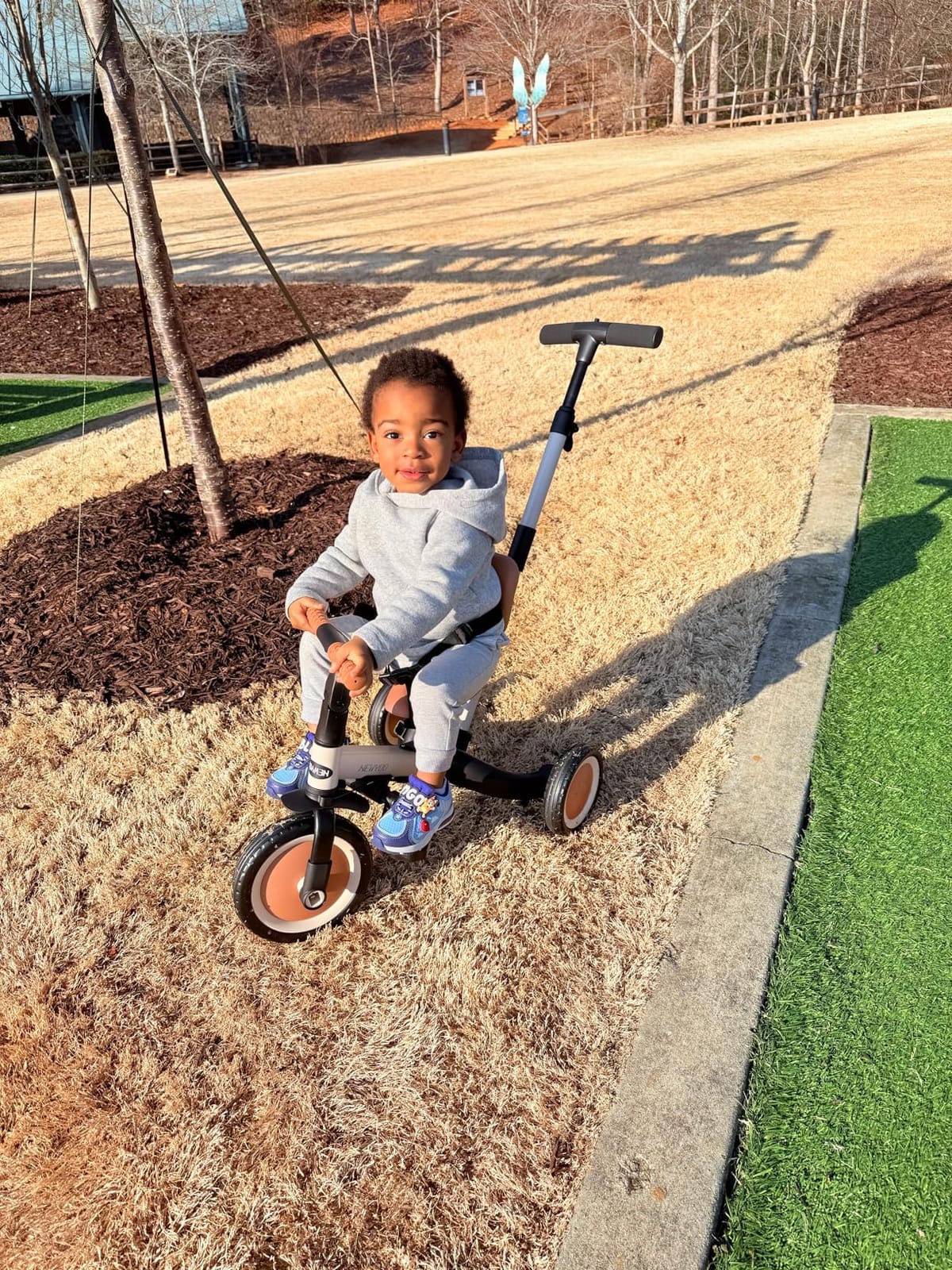 newyoo TR007 5-in-1 Tricycle for Toddlers 1-3, Toddler Bike, Birthday Gift customer photo 2