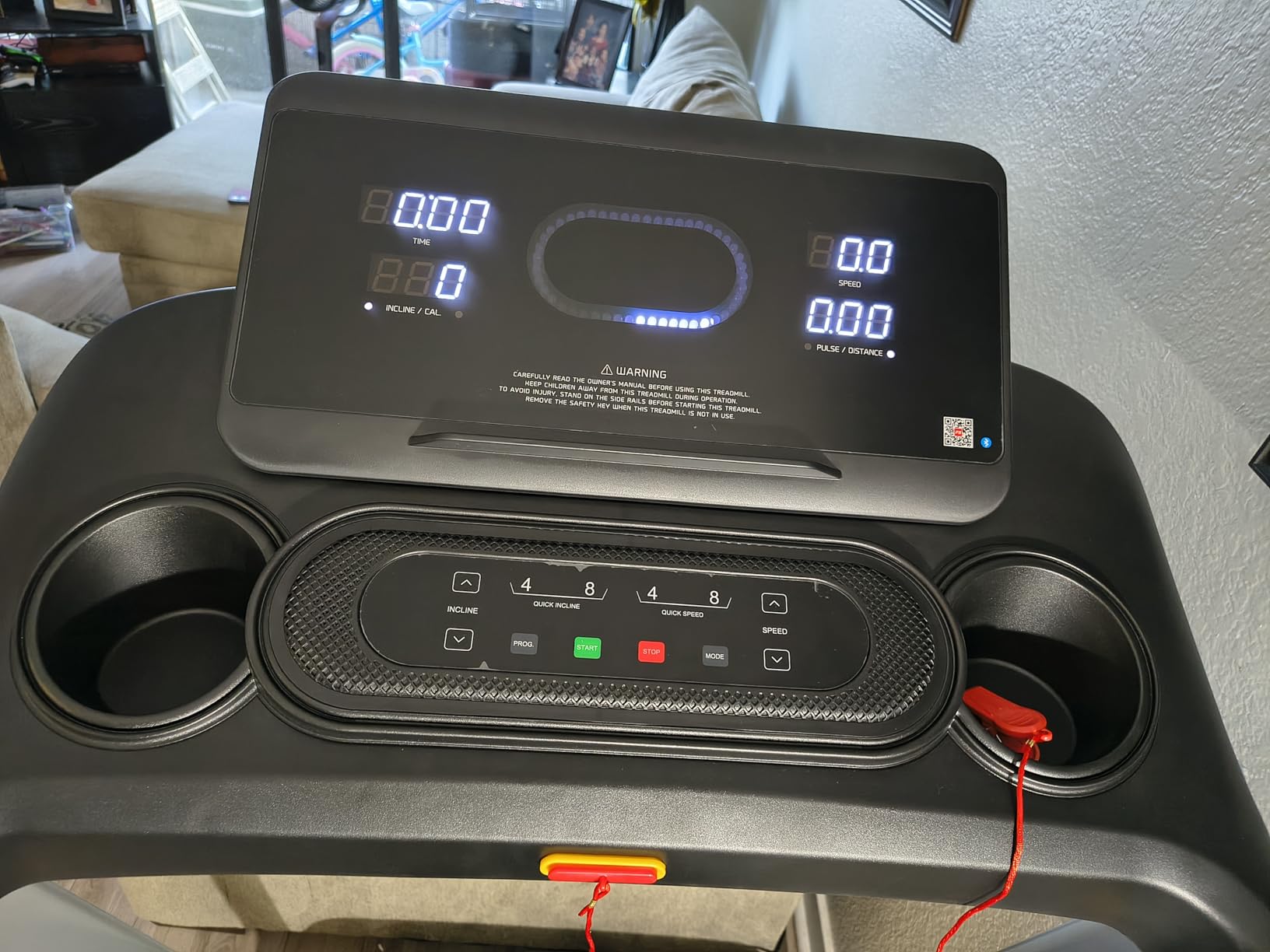 HUAGEED Treadmills for Home, Heavy Duty Treadmill, 400LBS Capacity customer photo 1
