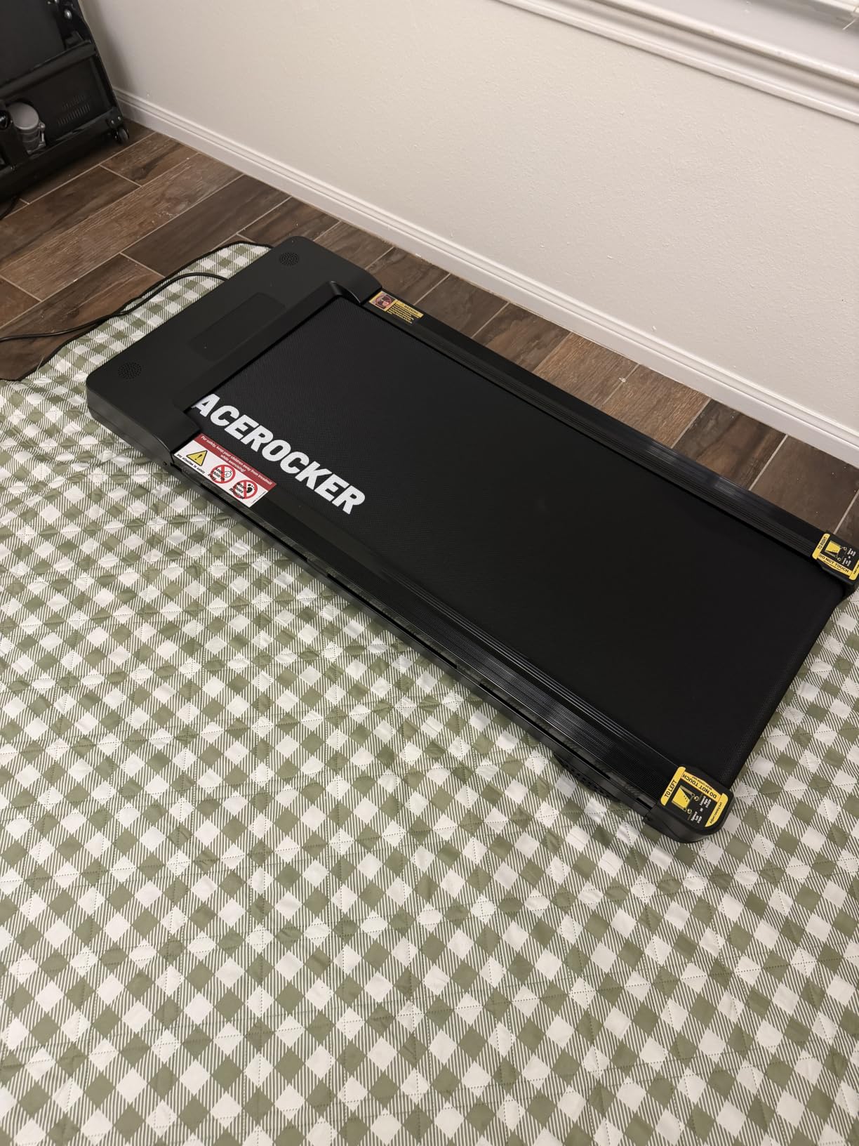 Walking Pad Treadmill 450 lb Capacity, Auto Incline Under Desk Treadmill customer photo 1