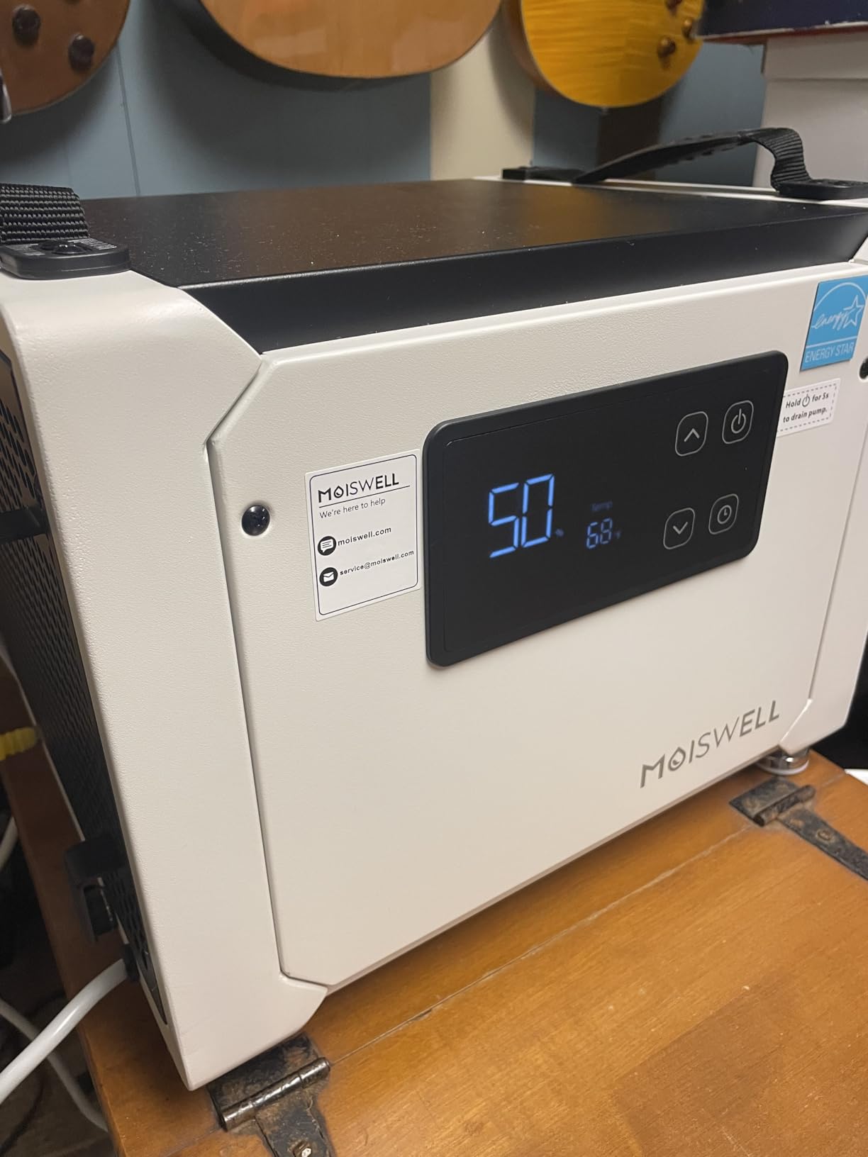 70 Pints Commercial Dehumidifier with Pump for Crawlspace Basement customer photo 2