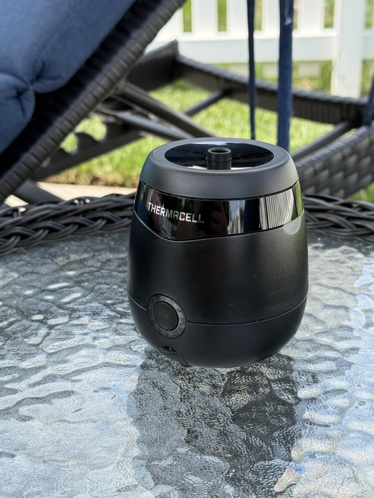 Thermacell E-ZoneGuard Patio Max Mosquito Repellent 12Hr Bat + Chrging Dock customer photo 1