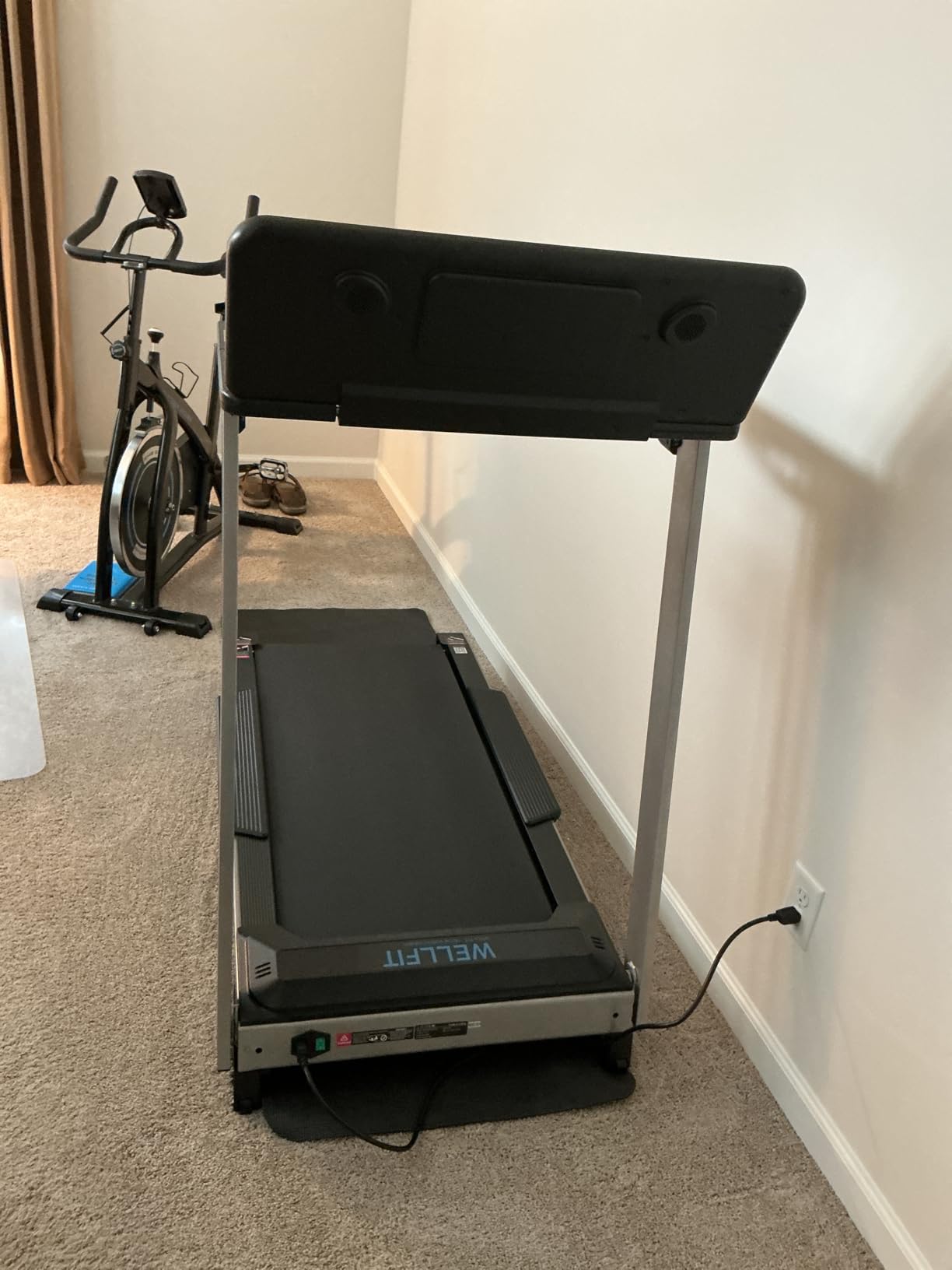 WELLFIT Treadmill for Home, 2 Level Incline Heavy Duty Treadmills customer photo 2
