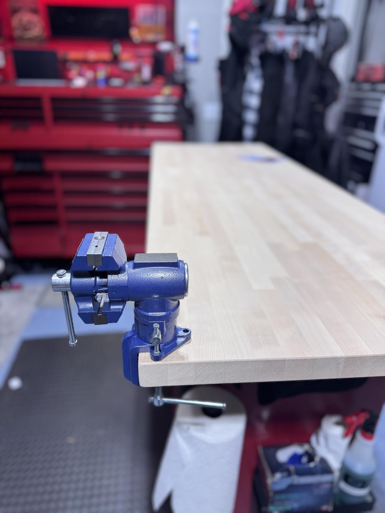 WORKPRO Dual Jaws Table Vise 2.5
