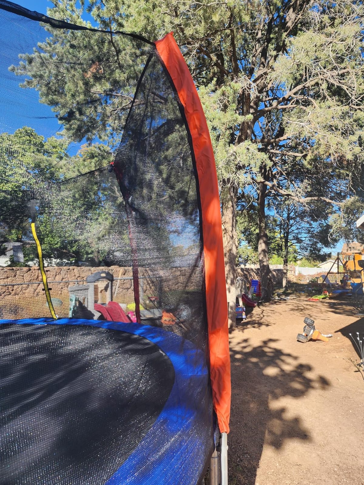Trampoline Net, 10-16ft Premium Round Trampoline Net Replacement customer photo 1