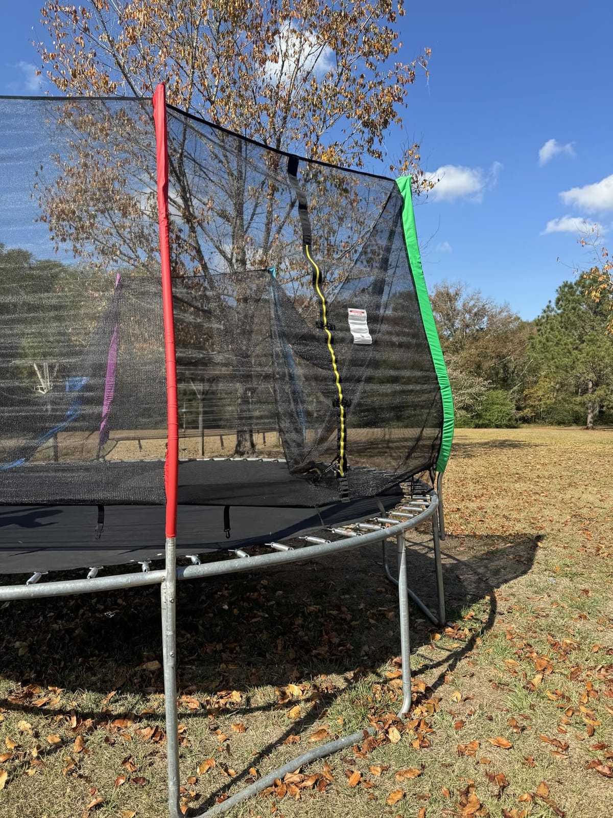 Trampoline Net, 10-16ft Premium Round Trampoline Net Replacement customer photo 2