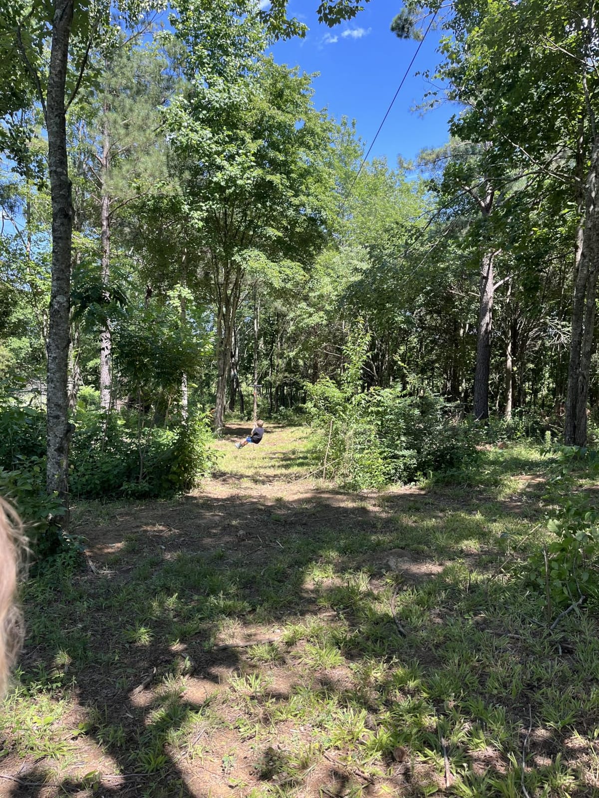 Zipline for Backyard Kids and Adults: 200FT Zip line Kits customer photo 2