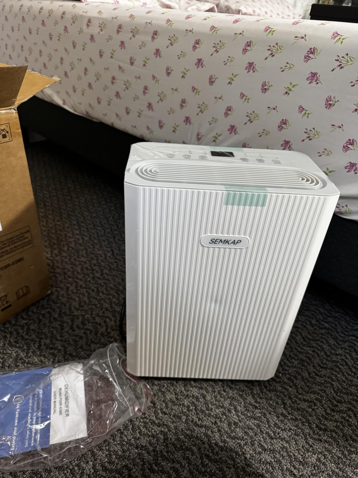 2500 Sq.Ft Max 32 Pints Dehumidifier for Basement with Drain Hose customer photo 2
