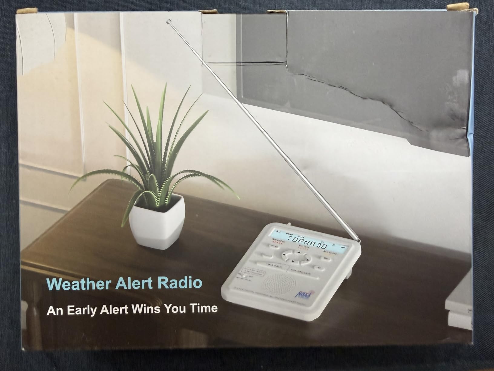 DreamSky Weather Radio NOAA Alert with Battery Backup & FM Radio for Home customer photo 2