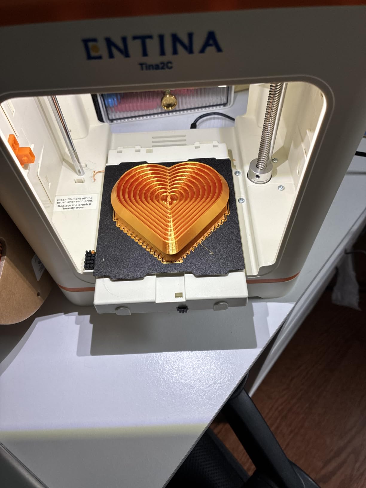 Entina Tina2 Plus 3D Printer, 250mm/s Fast Printing 3D Printer for Beginners & Kids, WiFi & App Control, Fully Assembled, Auto Leveling, PEI Build Plate, Open Source Mini 3D Printers for Home & School customer photo 2