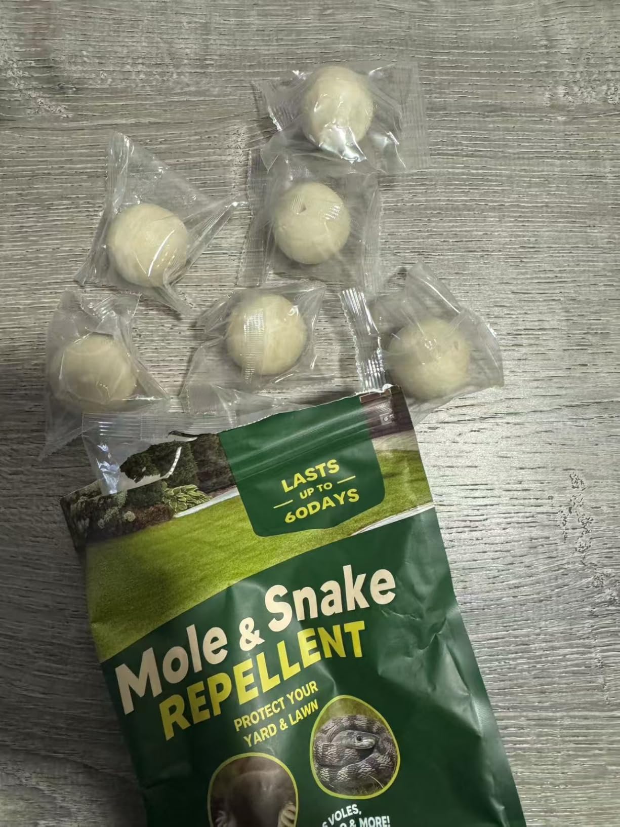 Mole & Snake Repellent, Gopher & Groundhog Repellent Outdoor-16P customer photo 1