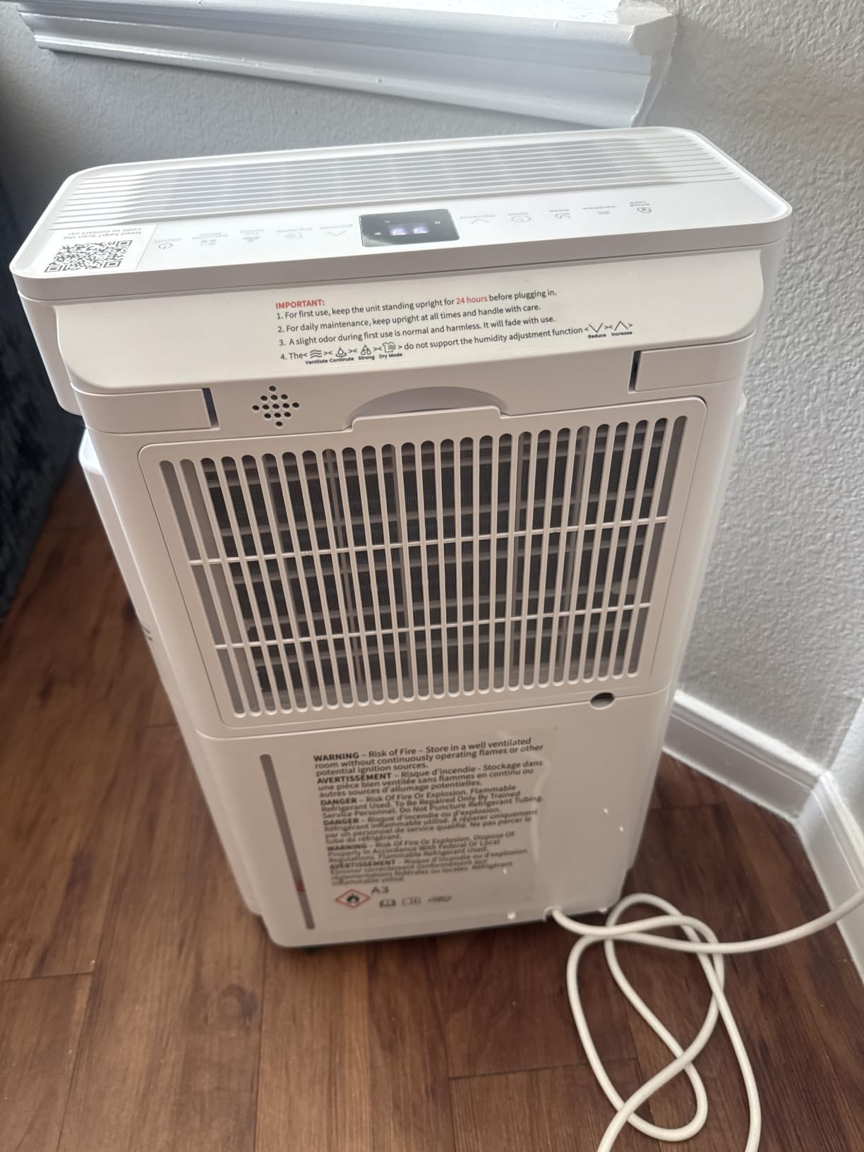 Dehumidifier,4500 Sq.Ft Energy Star Dehumidifier for Basement,Drain Hose customer photo 1
