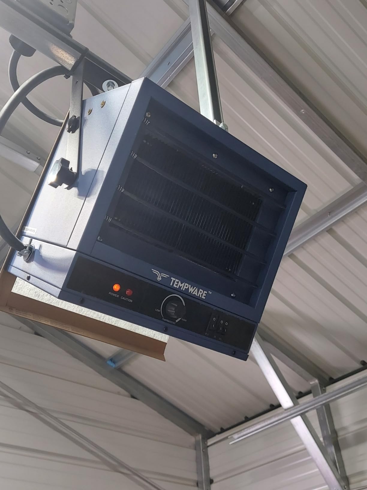 TEMPWARE 7500W Electric Garage Heater, 240V Hardwired Heater, 2026 Upgraded customer photo 2