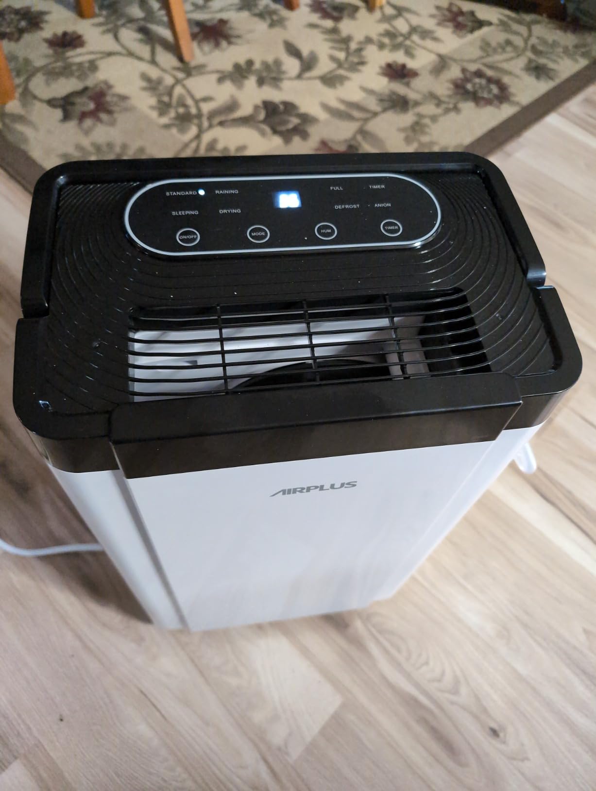 5000 Sq.Ft 80 Pint Dehumidifier for Basements,1.72 gallon Water Tank Dehumidifiers for Home,Dehumidifier with Drain Hose,Timer,Drain Hose,Humidity Display and Silent Mode customer photo 1