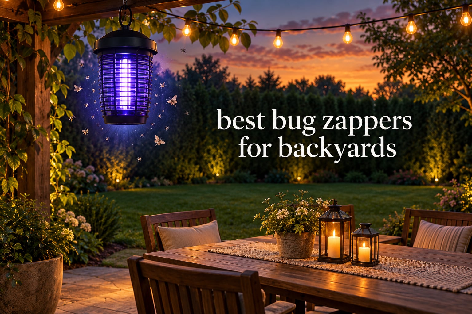 best bug zappers for backyards