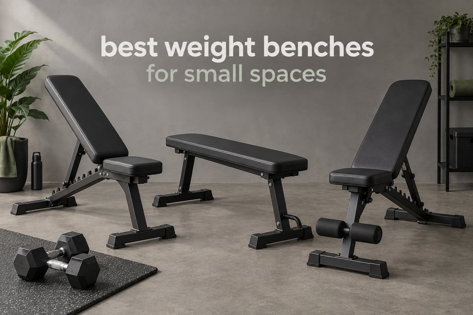 best weight benches for small spaces