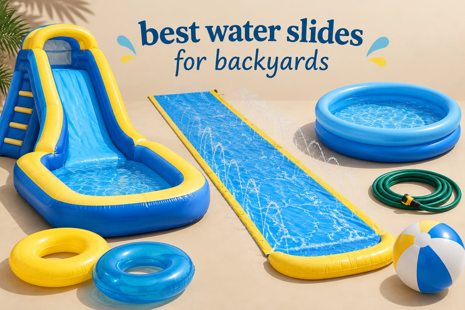 best water slides for backyards