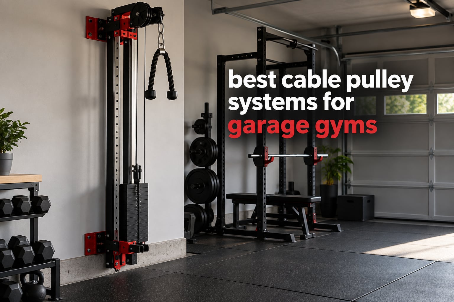 best cable pulley systems for garage gyms
