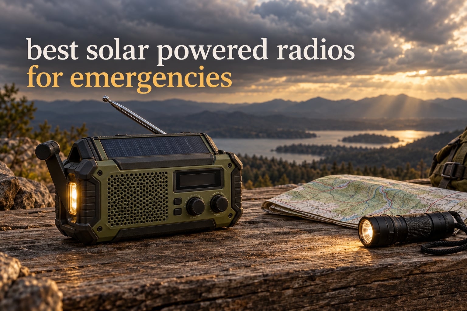 best solar powered radios for emergencies
