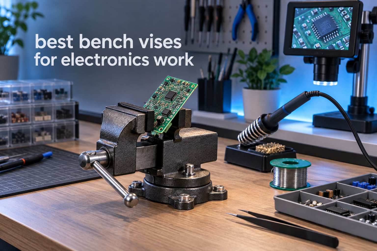 best bench vises for electronics work
