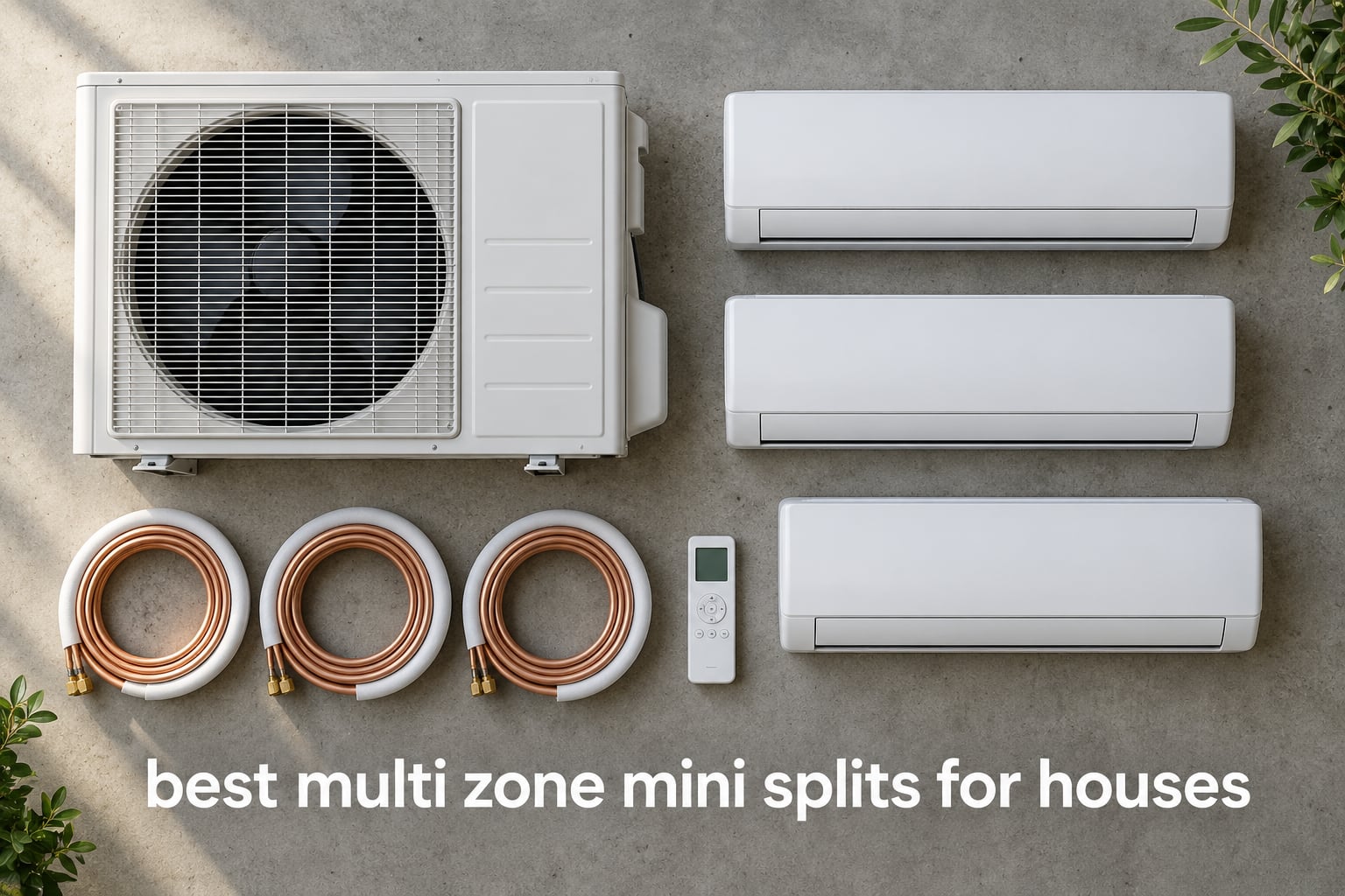 best multi zone mini splits for houses