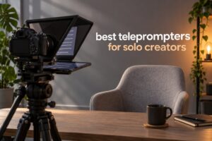 best teleprompters for solo creators